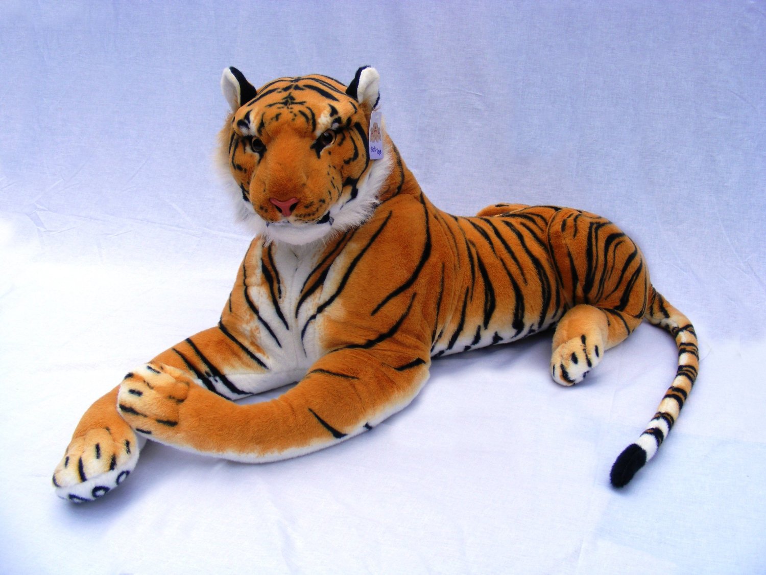 Giant Stuffed Tiger Animal Big Orange Tiger Plush Large 45